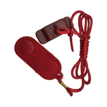 Imagem de predolo Trava de com chave para a maioria esteiras ergométricas. Substitui a trava de emergência para aparelhos de ginástica cardiovascular e