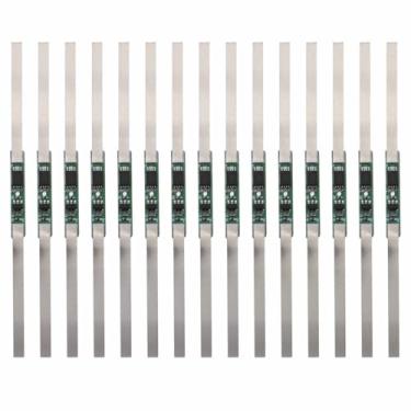 Imagem de Ruiwaer 15 peças placa de proteção de bateria de lítio de célula única com fita de solda 2-3A 3,7V 18650 acessórios de bateria
