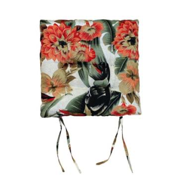 Imagem de Almofada Futon para Cadeira 40x40 cm – Almofada de Assento Decorativa com 9 Furos (Color 7)