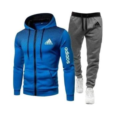 Imagem de Conjunto De Moletom Masculino Para Academia, Moda Esportiva, Roupas Pa