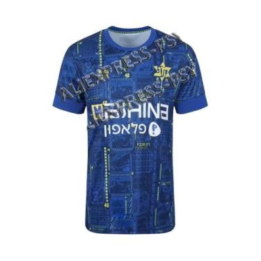 Imagem de Camisa De Futebol Masculina Maccabi Tel Aviv 2024-25, Camisa De Secage