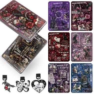 Imagem de Berirexrion Inserções de cartolina para capa transparente – 11 peças de decalque de pele escura romântica nas costas para cartão de proteção contra poeira pingentes para Kindle Paperwhite 11ª 12ª