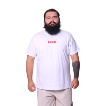 Imagem de Camiseta Plus Size Bali Hai Flame, Branco, G4