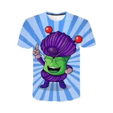 Imagem de Camiseta Infantil De Manga Curta Com Estampa De Anime Super Zings, Est