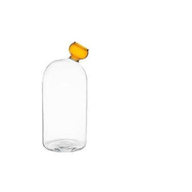 Imagem de Vaso de mesa de vidro para decoração vaso de vidro nórdico estilo europeu vaso criativo vasos de flores