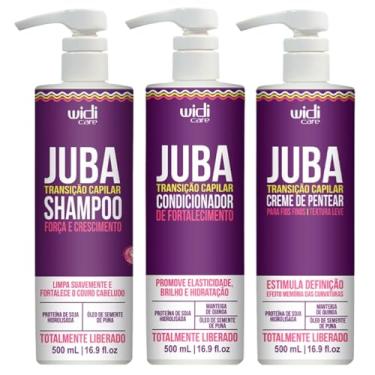 Imagem de Kit Widi Care Juba Transição Capilar - Shampoo + Condicionador + Creme de Pentear Leve