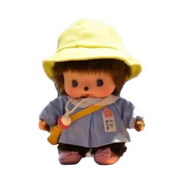 Imagem de Brinquedo De Pelúcia Macaco Medalhado De 15cm, Pingente De Bolsa De Al