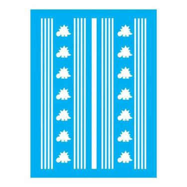 Imagem de Stencil Tamako Estampa Dinossauro - 15X20Cm - Ref A3400