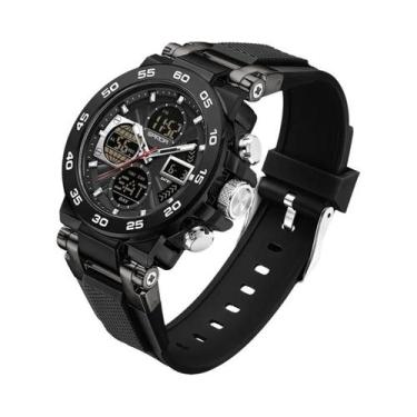 Imagem de Relógio Militar Esportivo Masculino À Prova d'Água 50M Com Display Dup