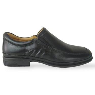 Imagem de Sapato Social Rafarillo Boss Confort Couro Bico Quadrado-Masculino