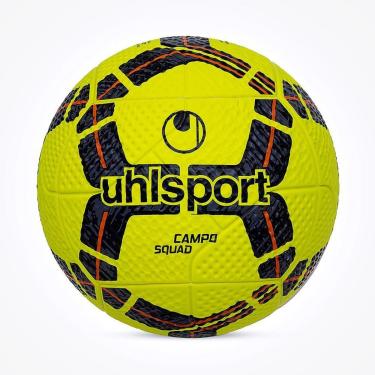 Imagem de Bola de Futebol Campo Uhlsport Squad - /Preto/Laranja Cor:;Tamanho:5;Gênero:Unissex-Unissex