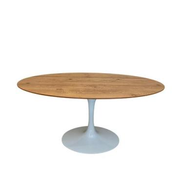 Imagem de Mesa de Jantar Tulipa Saarinen Oval 235x122 cm Antíqua - Personal Move
