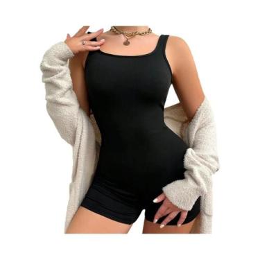 Imagem de Body Feminino Sexy, Sem Costas e Sem Mangas - Modelo Bodycon Curto, BR