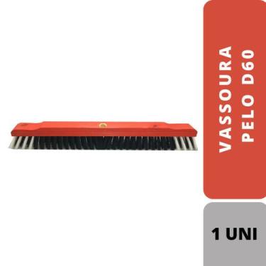 Imagem de Vassoura Pelo Multiuso Resistente D60 Cm Unidade Sem Cabo