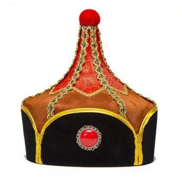 Imagem de Chapéu Mongolian Prince para homens e chapéus de tecido de camurça - y