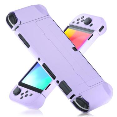 Imagem de Funda Protectora para Nintendo Switch OLED 2021 FANPL Morada