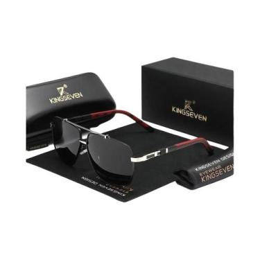 Imagem de Óculos De Sol Masculinos Polarizados UV400 Com Armação Grande, Óculos 