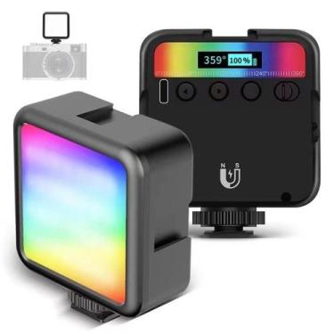 Imagem de Iluminador Painel de Luz Led RGB Branca 6W USB-C 2500K - Keedi