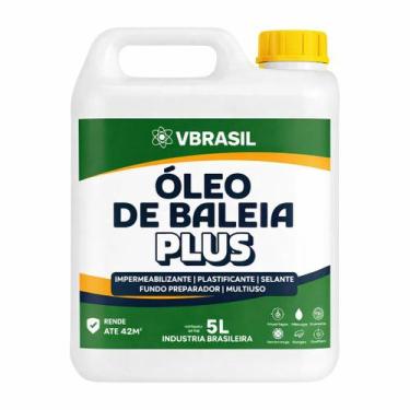 Imagem de Impermeabilizante Oleo De Baleia Plus 5 Litros - VBRASIL