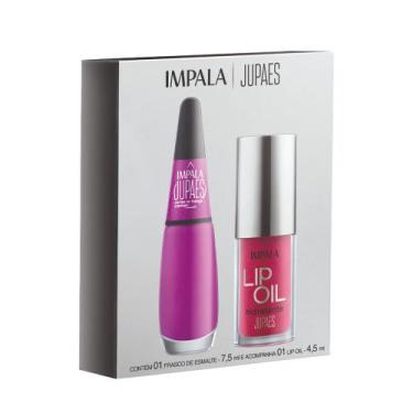 Imagem de Kit Esmalte Impala Ju Paes Cartas Na Manga + Lip Oil