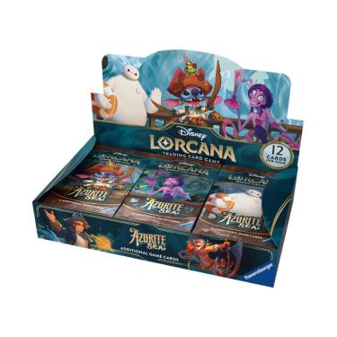 Imagem de Disney Lorcana Set 6 Azurite Sea Booster Display Box Inglês Copag