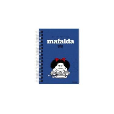 Imagem de Agenda Perpetua Mafalda Azul Sopa - 2 Dias Por Pagina