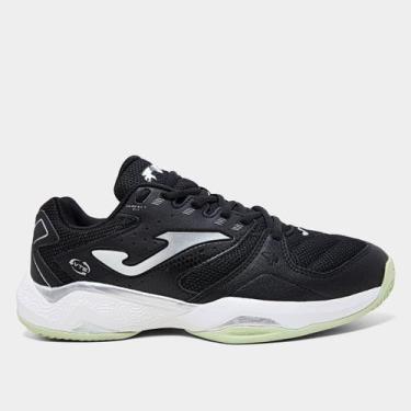 Imagem de Tênis Joma Master 1000 Feminino, Preto, Verde, 35