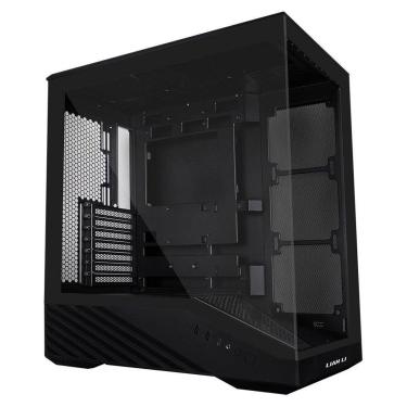 Imagem de Gabinete Gamer Lian Li Vector V100, Mid-Tower, ATX, Vidro Temperado, ARGB, Sem FANs, -...