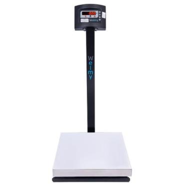 Imagem de Balança Comercial Digital 200kg 50g com mastro 39x34cm Welmy