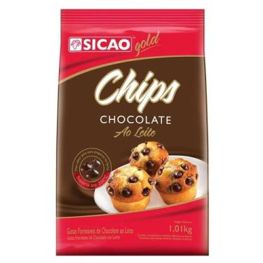 Imagem de Chips de Chocolate Ao Leite Sicao 1,01kg