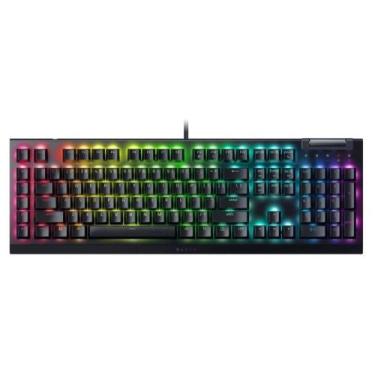 Imagem de Teclado Gamer Mecanico Razer BlackWidow V4 X Com Macro Usb, Preto