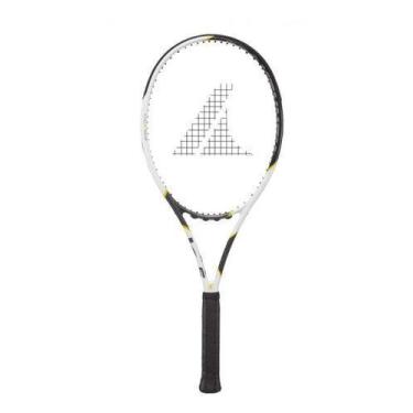Imagem de Raquete De Tênis Prokennex Kinetic Ki 5 300g, Branca amarela, Preto, L