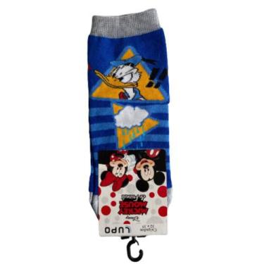 Imagem de Meia Lupo Infantil Meninos Disney Punho Soft Cano Médio Algodão, 2300,