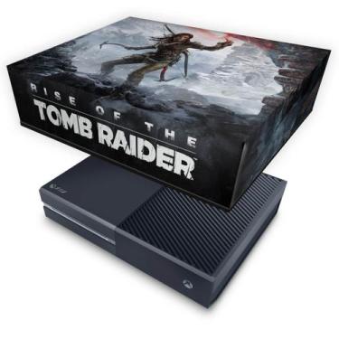 Imagem de Capa Compatível Xbox One Fat Anti Poeira - Rise Of The Tomb Raider - P