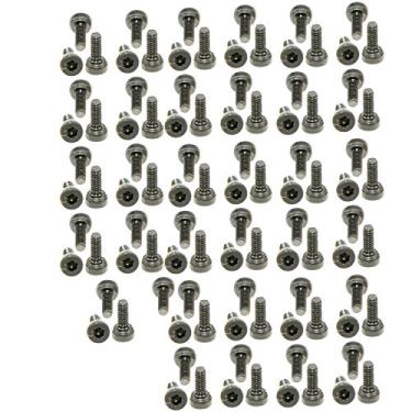 Imagem de XunLiu 100 peças Grau 14,9 liga de aço sextavado, parafusos de cabeça de soquete Allen chave de fenda parafusos de chave de fenda preto M2 5 mm