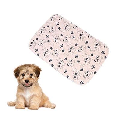 Imagem de Pet Pee Pads, lavável para treinamento de animais de estimação e almofada de filhote à prova d'água e absorvente para suporte de almofada de filhote para incontinência de assopro para cama de viagem protetor de colchão de molhamentoHEEPDD 80*90cm HEEPDDm6grdt48vw-03