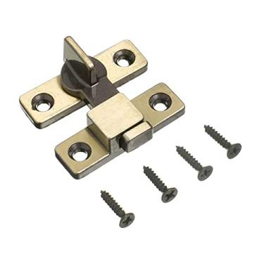 Imagem de Trinco Bico Virado Tranqueta Porta E Janela De Correr E Abrir Oxidado - União Mundial