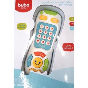 Imagem de Controle Remoto Musical Buba Branco 12M+ - 09686