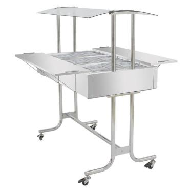 Imagem de Estufa de Aquecimento Master Com 6 Cubas 1/2 Venâncio Inox EA6M