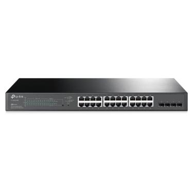 Imagem de Switch 24 Portas TP-Link TL-SG2428P - 24 Portas Gigabit PoE - 4 Portas SFP - Gerenciável - JetStream