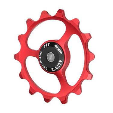 Imagem de 12T / 14T MTB Desviador traseiro de bicicleta Jóquei Roda 9/10/11 Guia de velocidade Polia Acessórios de peças de bicicleta