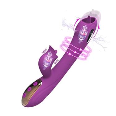 Imagem de Vibrador Feminino 10 Velocidades Duplo Estimulador Clitóris & Ponto G Brinquedo Sexual Erótico Zatla (Rosa)