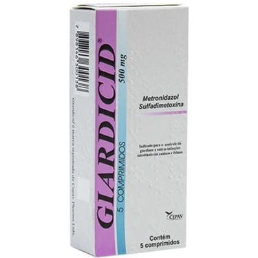 Imagem de Antibiótico Giardicid 500mg - 5 comprimidos