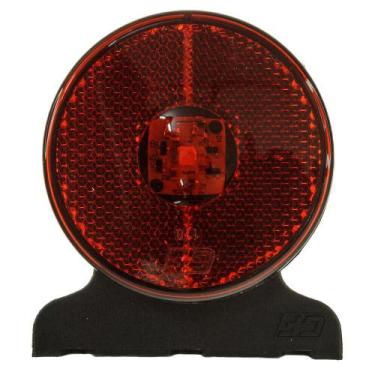 Imagem de Lanterna Lateral Frontal Redonda Led Vermelho Bivolt Modelo Randon 66M