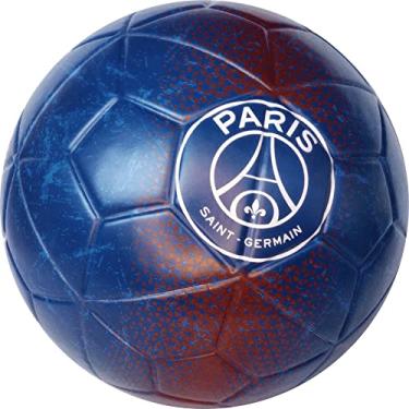 Imagem de Bola de Futebol, Paris Saint Germain, N.5, Azul e Vermelha, Futebol e Magia