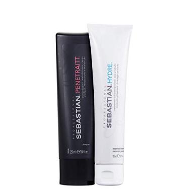 Imagem de Sebastian Kit de Produtos para Cabelo - Penetraitt + Hydre (2 Produtos) - Limpeza e hidratação