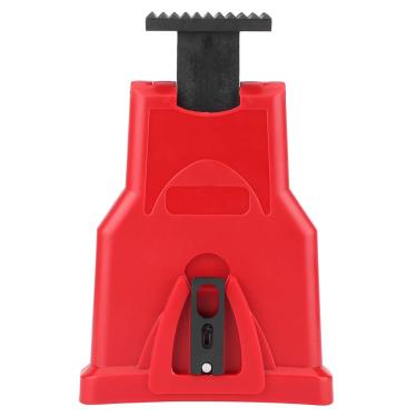 Imagem de Ferramenta De Afiação De Corrente De Apontador Sluffs, Ferramenta De Afiação De Corrente De Afiador De Dentes De Motosserra Elétrica Ferramentas De Moagem Rápida Para Ferramenta(vermelho)