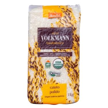 Imagem de Arroz Cateto Polido Orgânico Biodinâmico Demeter Volkmann 1kg