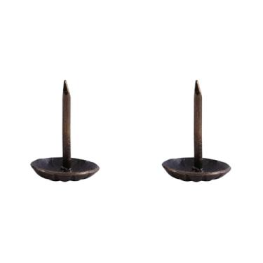Imagem de 200 Peças de Pregos para Estofamento Vintage, Kit de Sortimento de Pinos para Unhas de Móveis, Porta de Sapato de sofá, Tachas Decorativas para Estofados Antigos, Etiquetas de