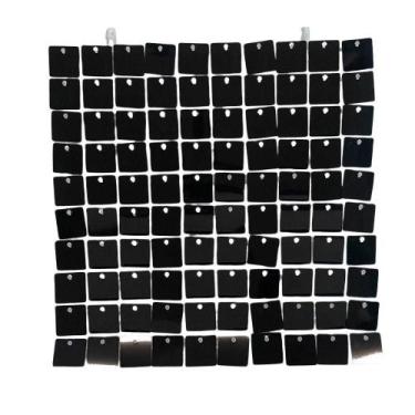 Imagem de Painel Mágico Decorativo Lantejoula Shimmer Wall Preto - Open Star, Pa